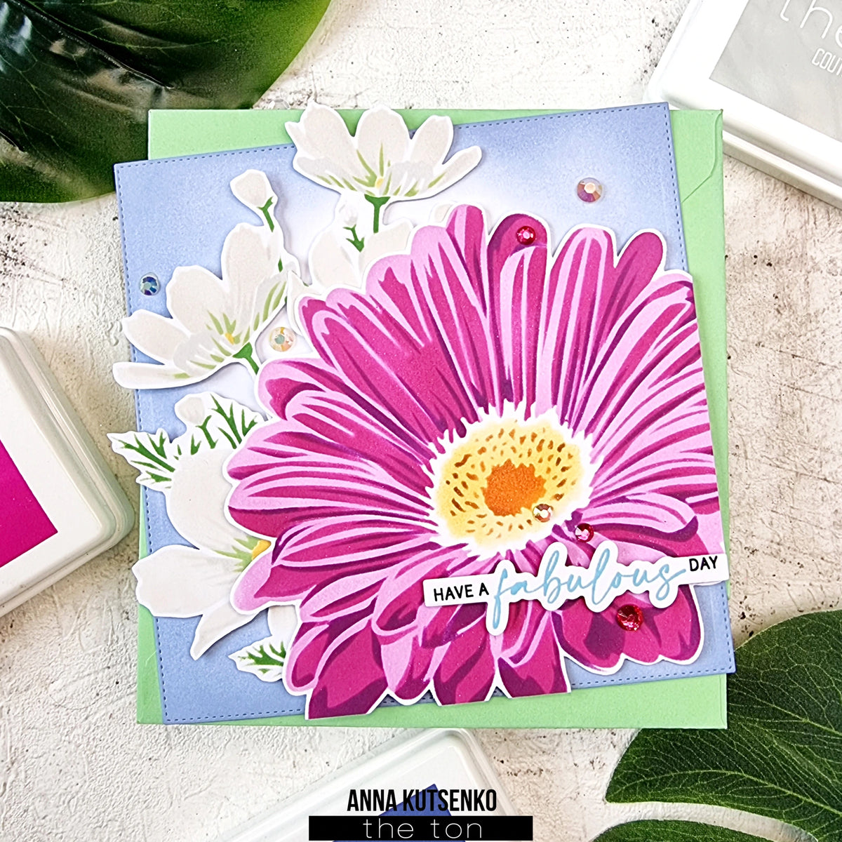 Jumbo Daisy Layering Stencils | The Ton