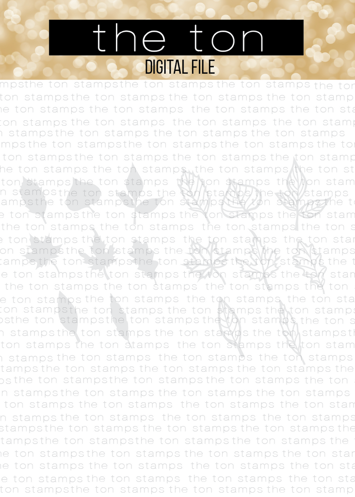 Leaf Bundle SVG Cut File