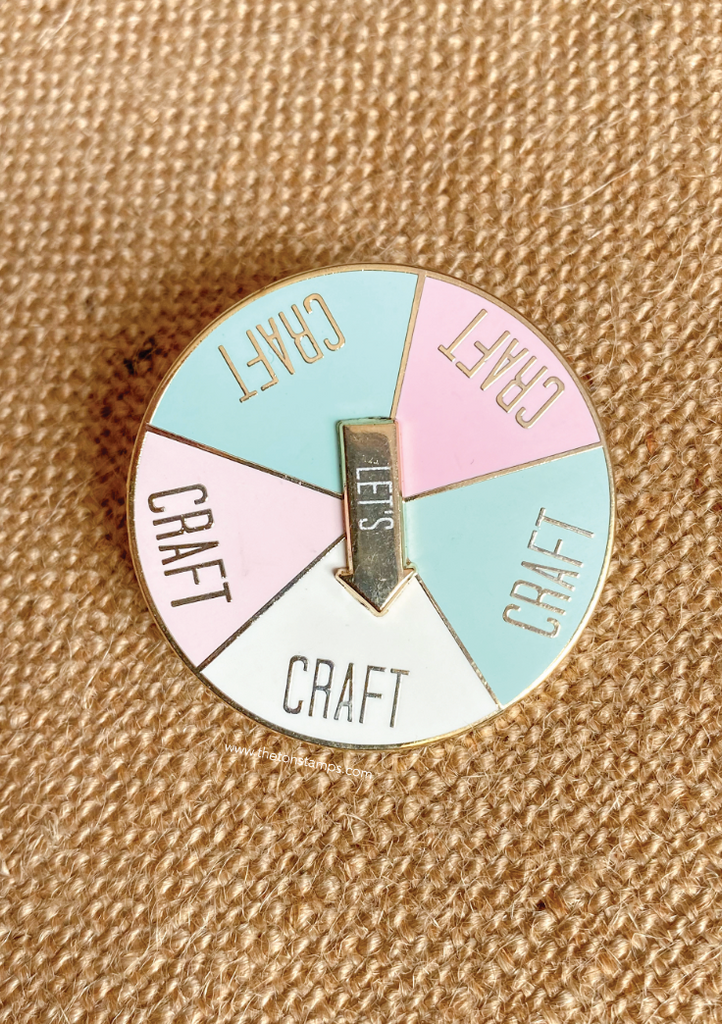 Hard Decisions Spinner Pin