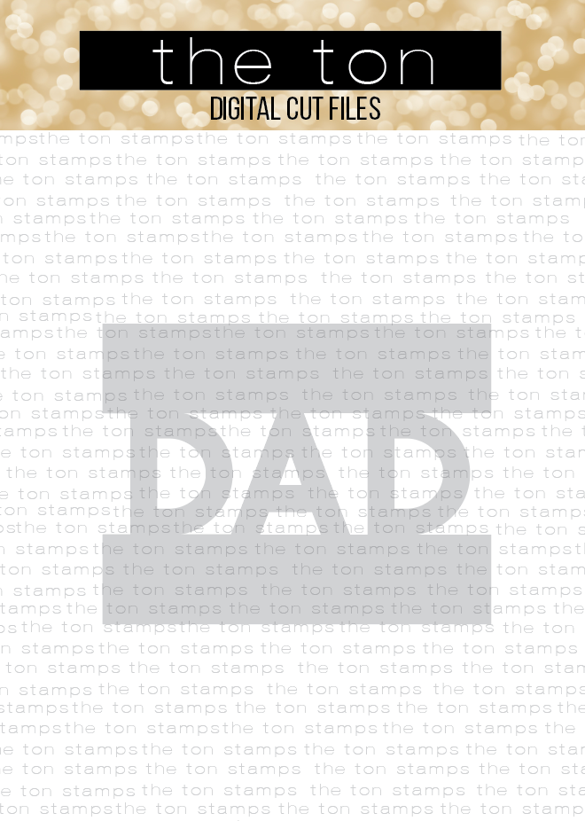 Mod Dad Semi Coverplate SVG Cut File