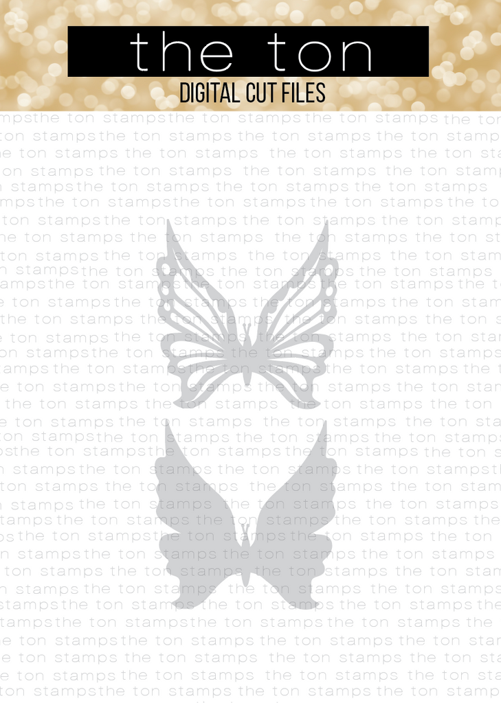 Whimsical Butterfly SVG Cut File