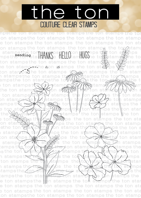 May 2023 Wild Flower Layered Clear Stamp