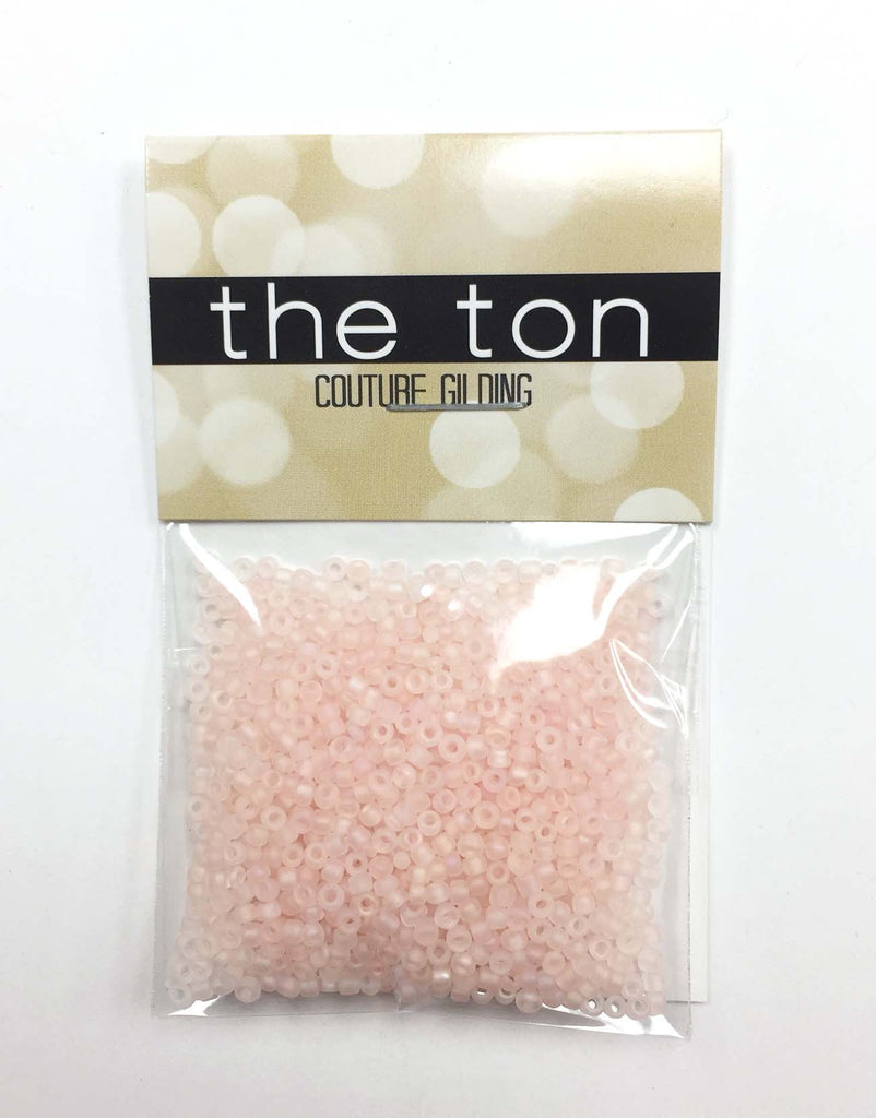 Baby Peach Matte Seed Beads