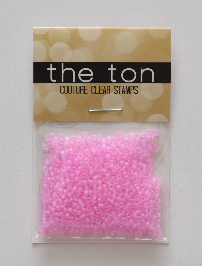 Bubblegum Matte Seed Beads