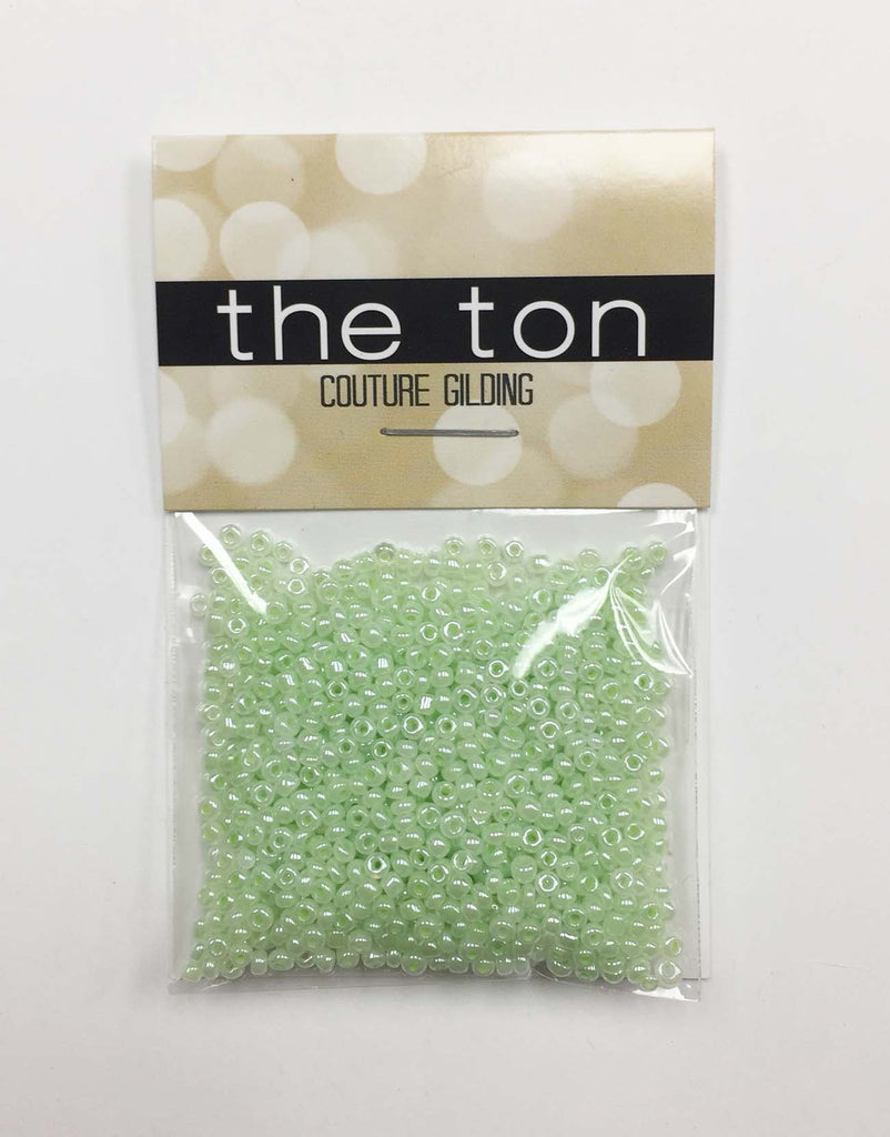 Chartreuse Pearl Seed Beads