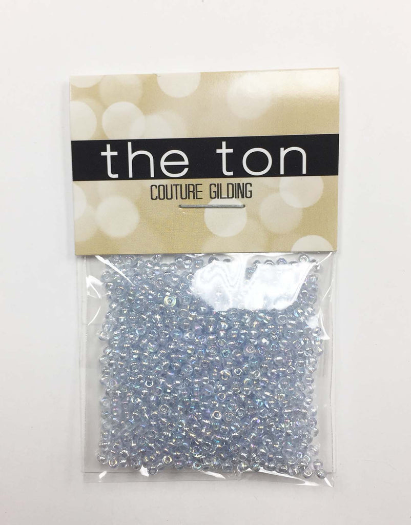Light Blue Opal Seed Beads