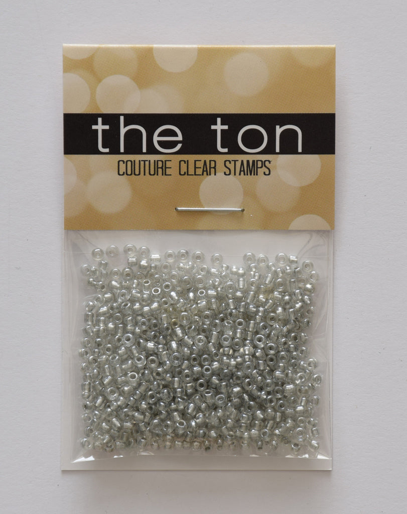 Light Silver Seed Beads