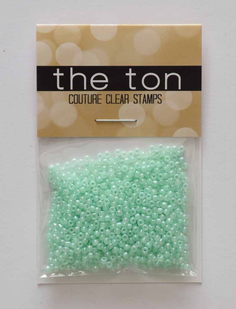 Mint Pearl Seed Beads