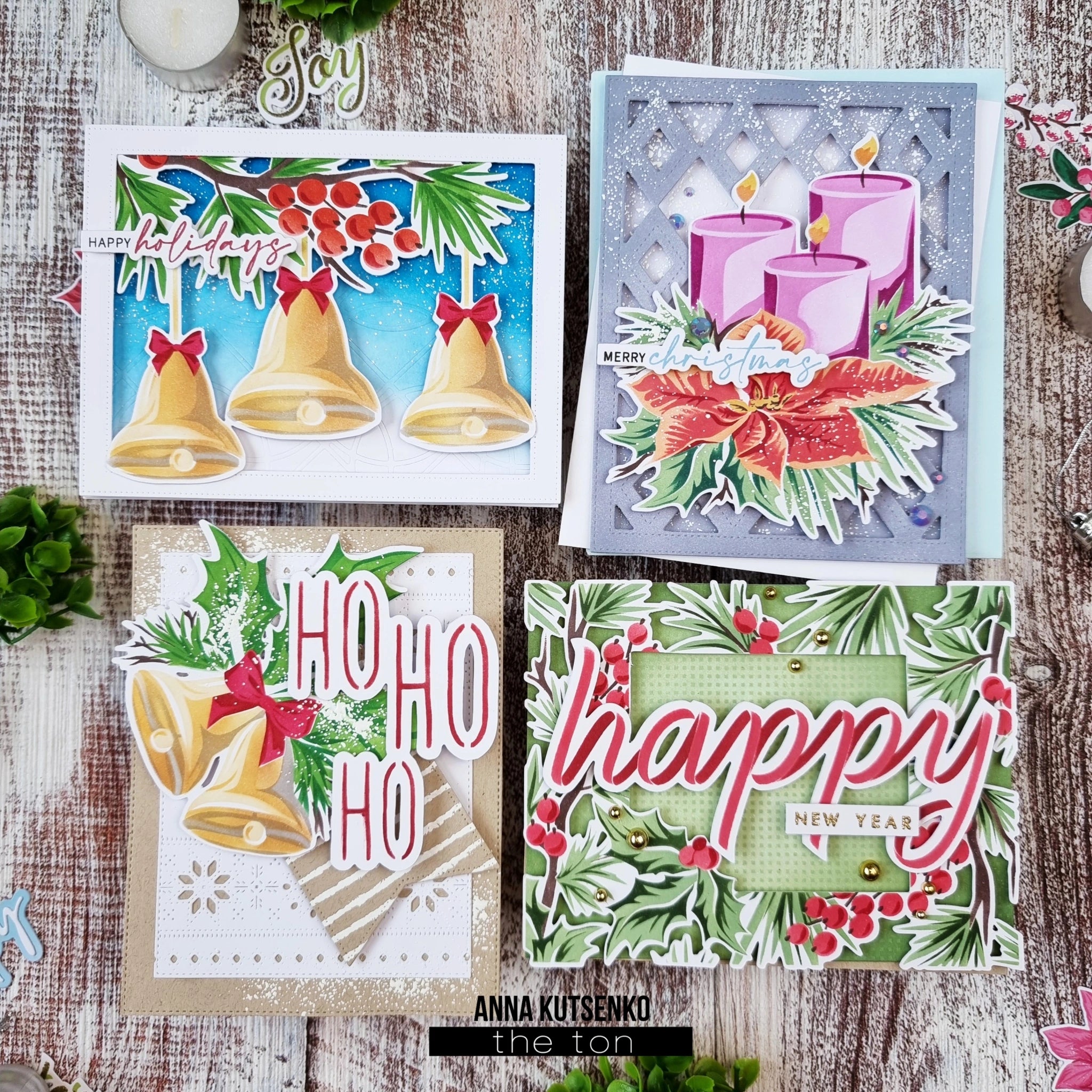 Holiday Bells Large Stencils