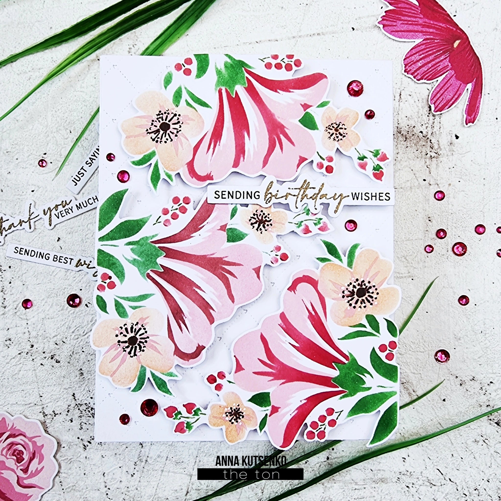 Wild Spray Layering Stencils