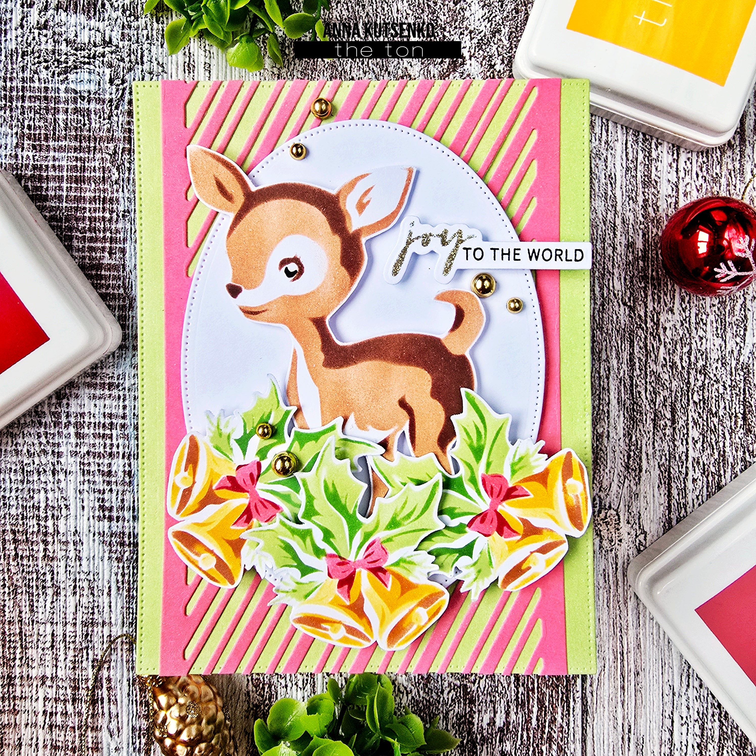 Vintage Deer Layering Stencils