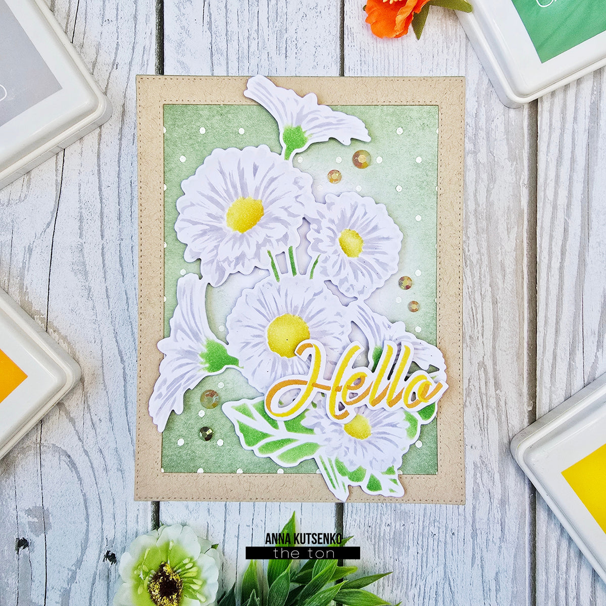 Climbing Daisies Layering Stencils