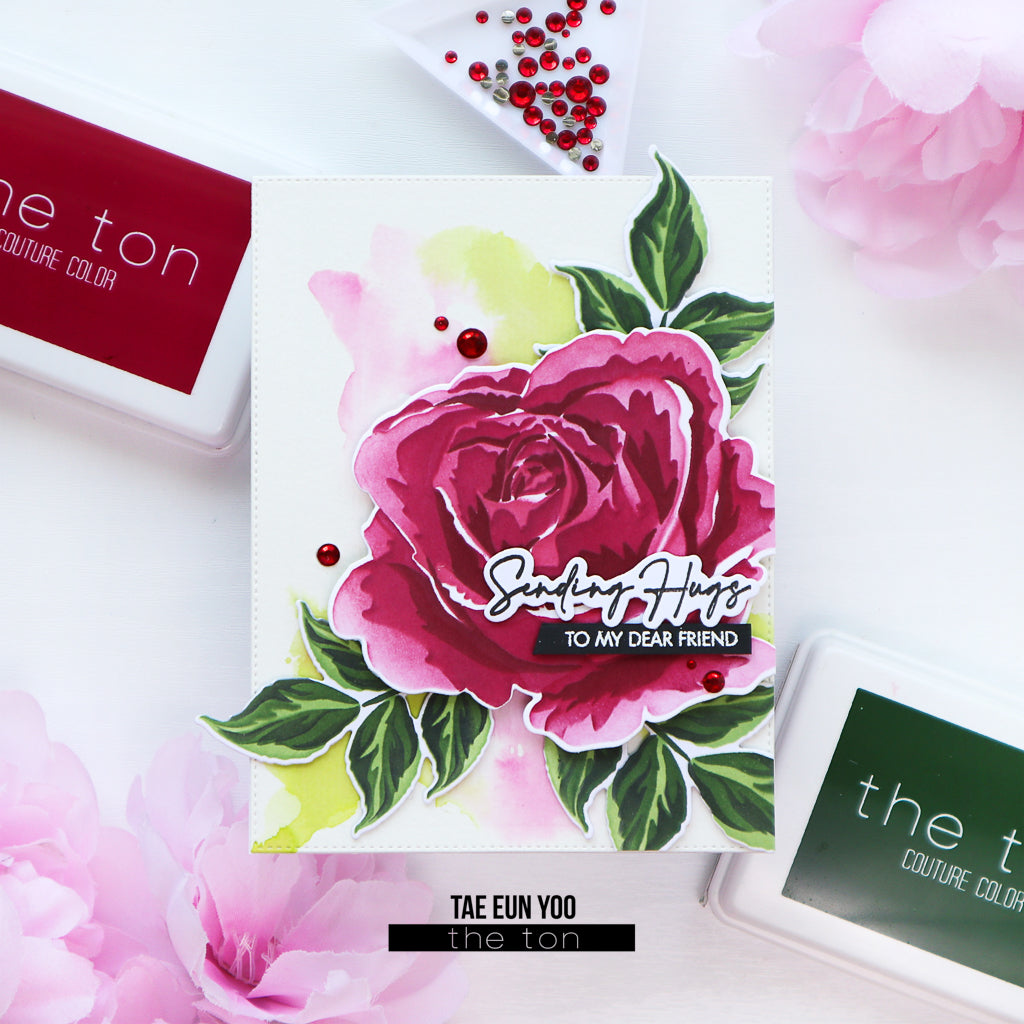 Mid-Rose Layering Stencils