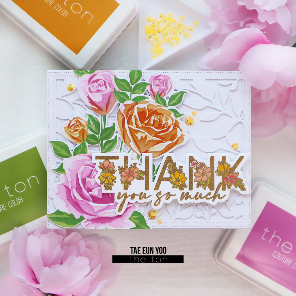 Climbing Roses Layering Stencils