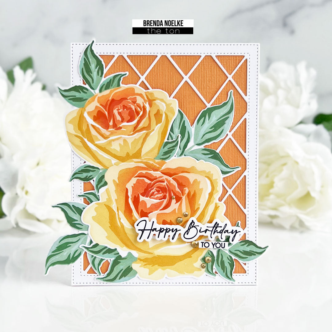Rose Duo Layering Stencils