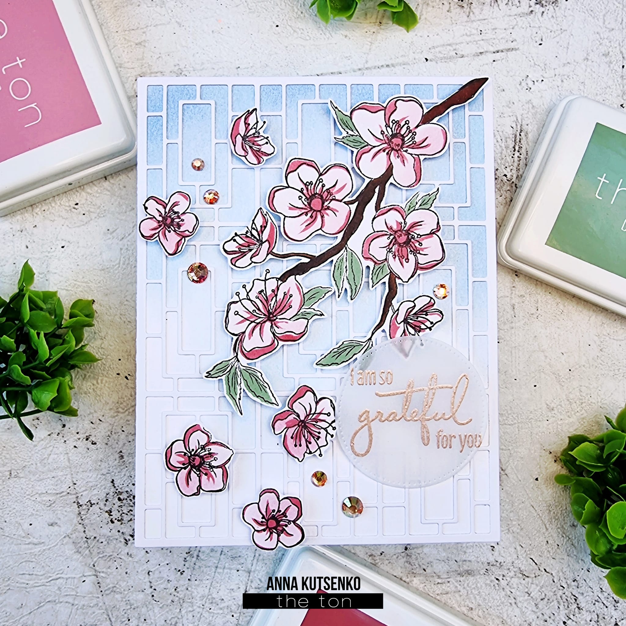 Always Cherry Blossoms Layering Stencils