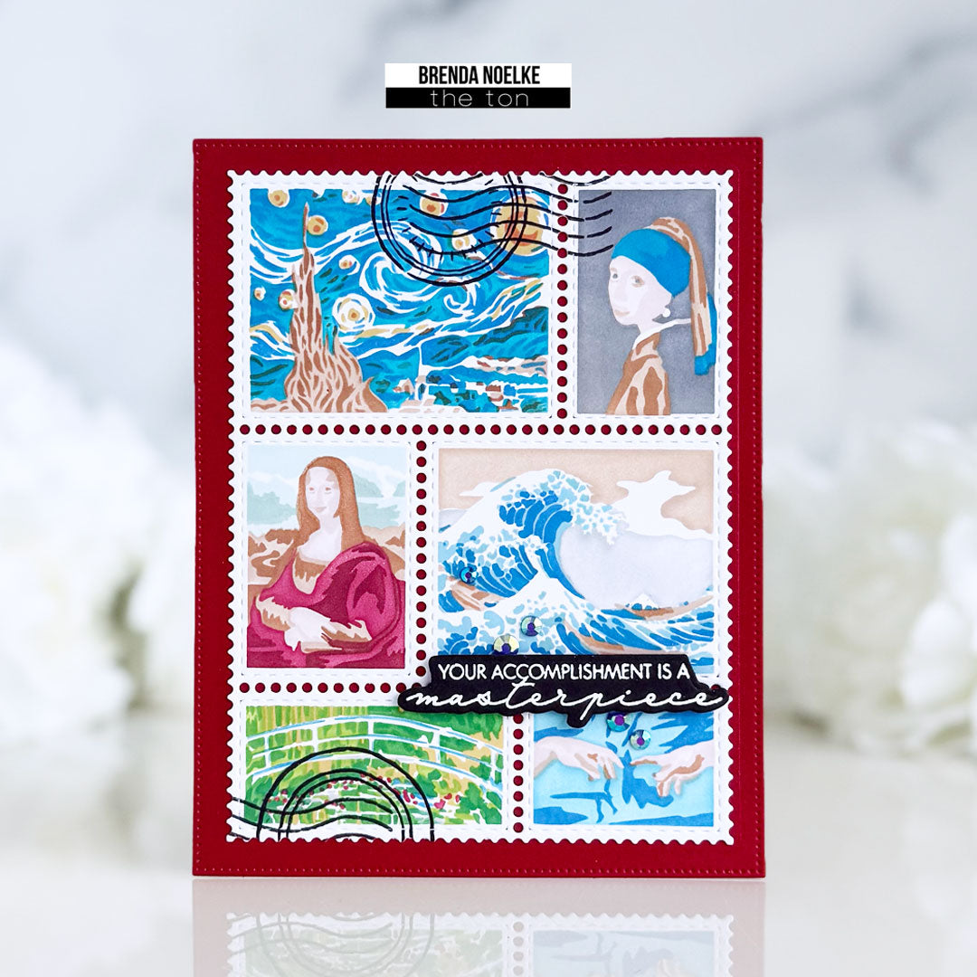 Postage: Fine Art Layering Stencils