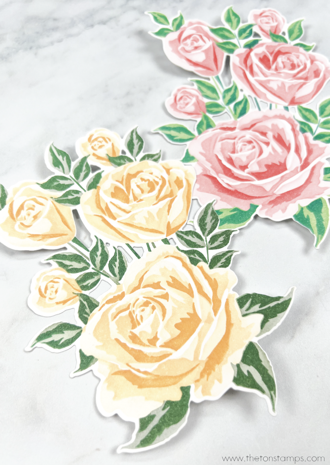 Climbing Roses Layering Stencils