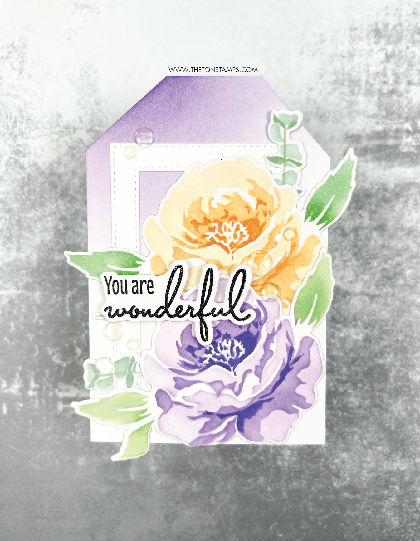Mini Peony Layering Stencils