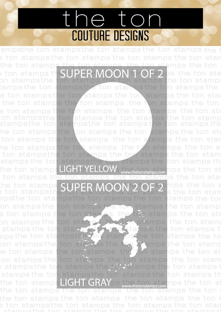Super Moon Stencils