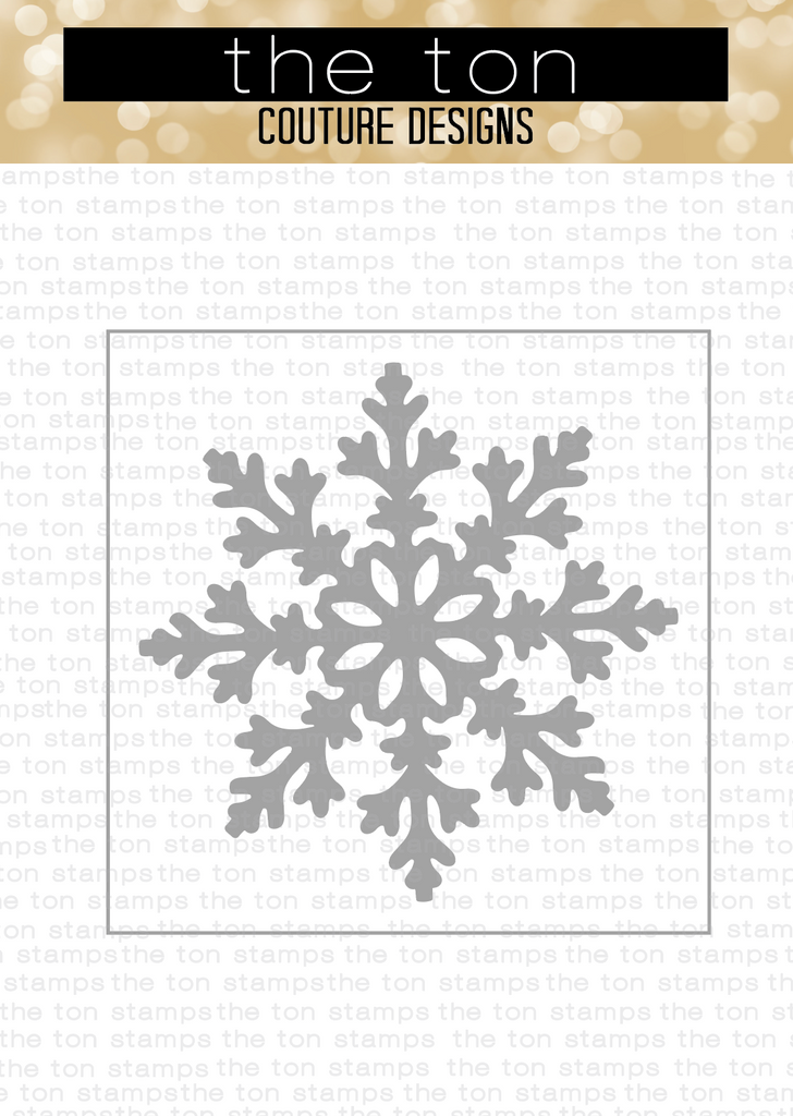 Jumbo Snowflake 3 Stencil