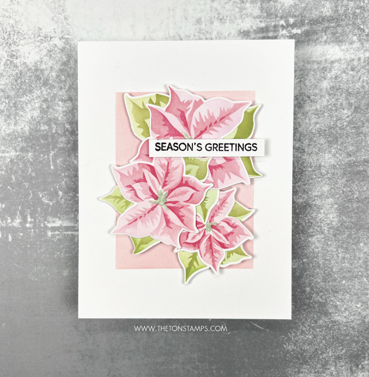 Poinsettias Unlocked Layering Stencils