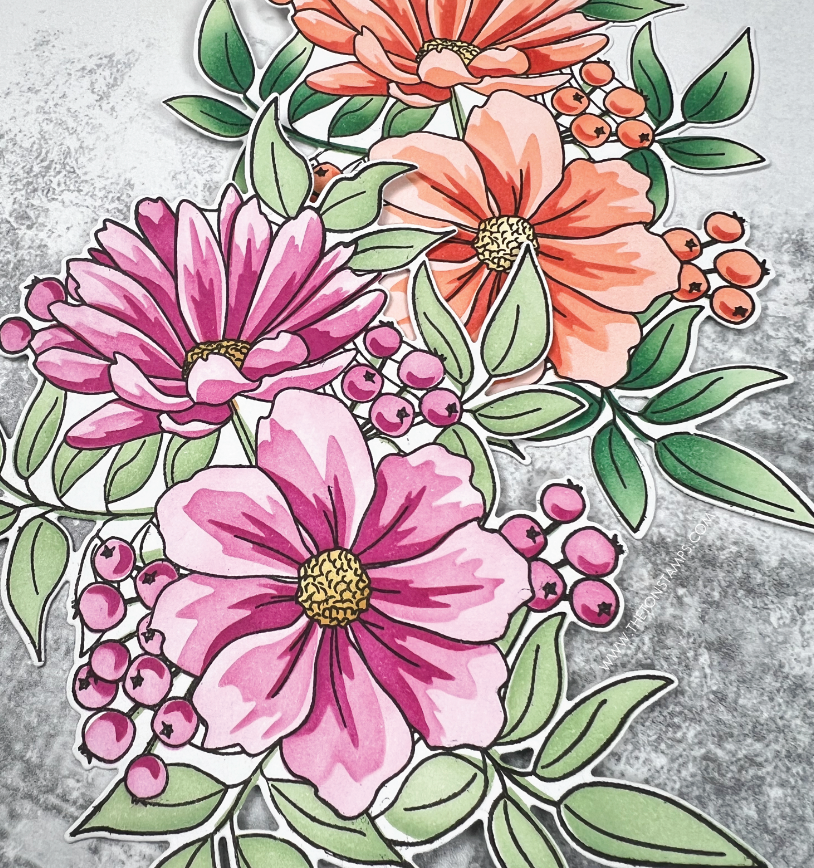 Heartfelt Blossoms Layering Stencils