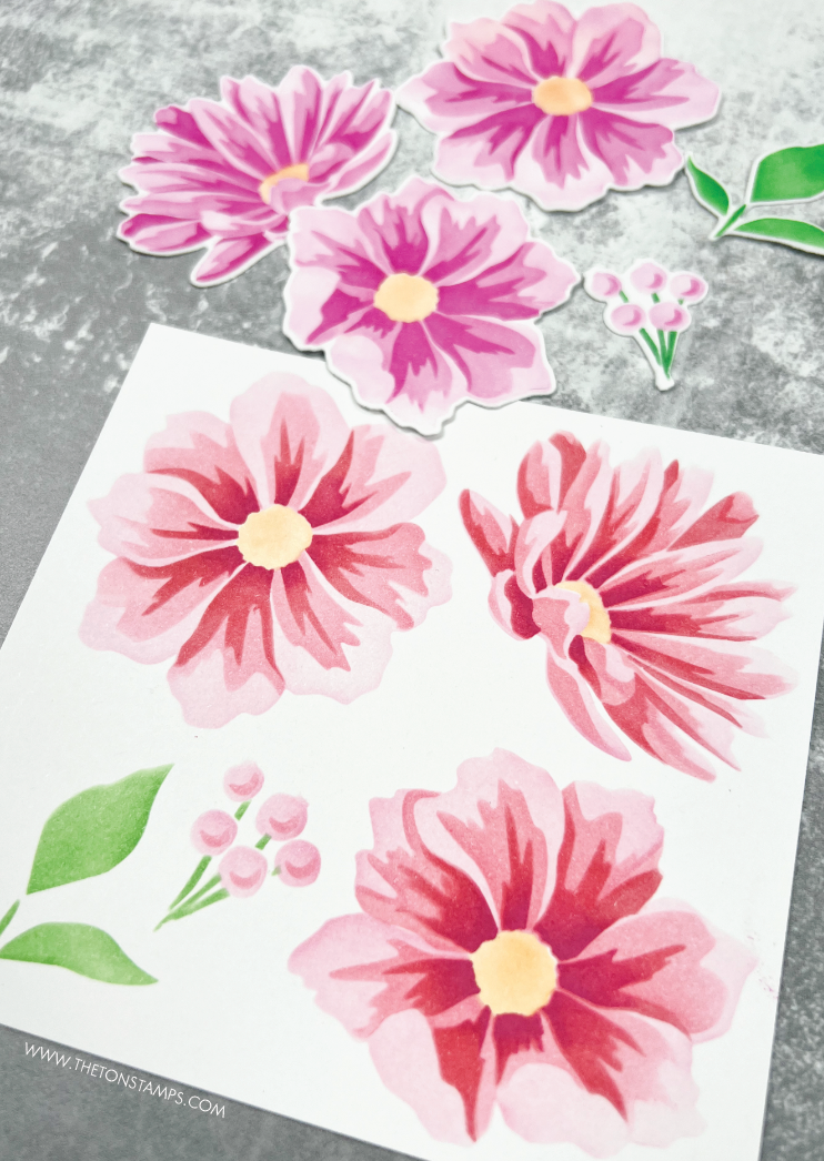 Delightful Wildflowers Layering Stencils