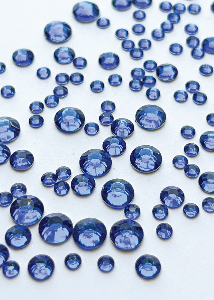 Rhinestones Mixed - Deep Blue Gem