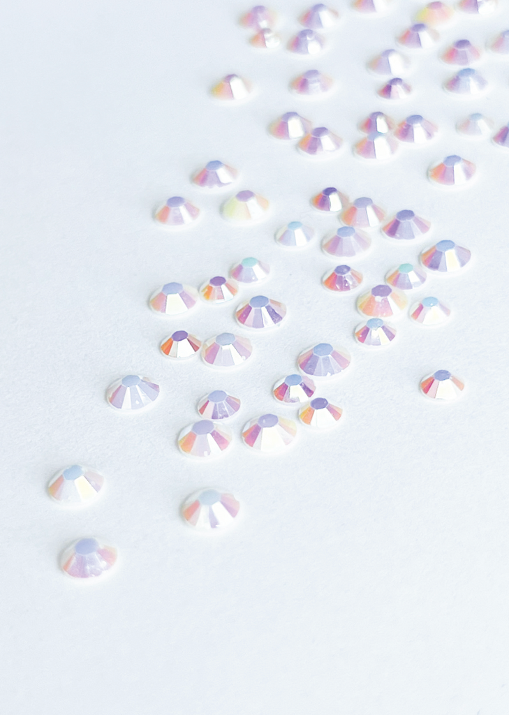 Rhinestones Mixed - Rainbow Snow Opaque