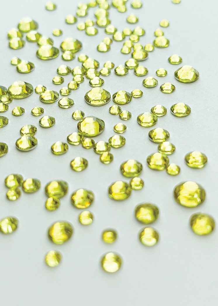 Rhinestones Mixed - Chartreuse Gem