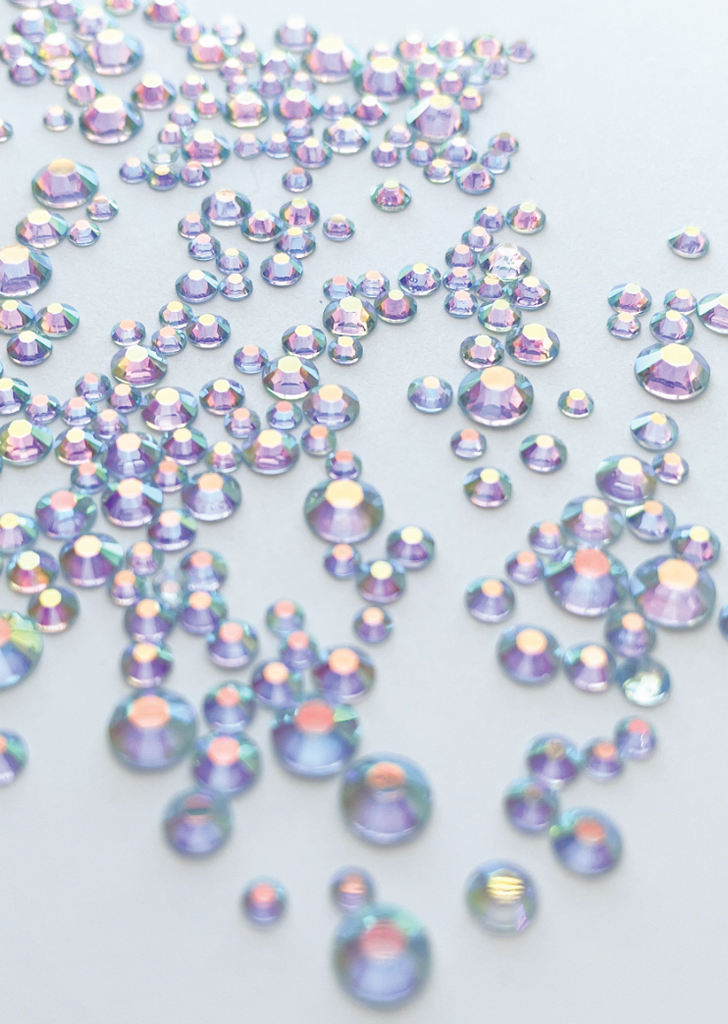 Rhinestones Mixed - Rainbow Lavender Gem