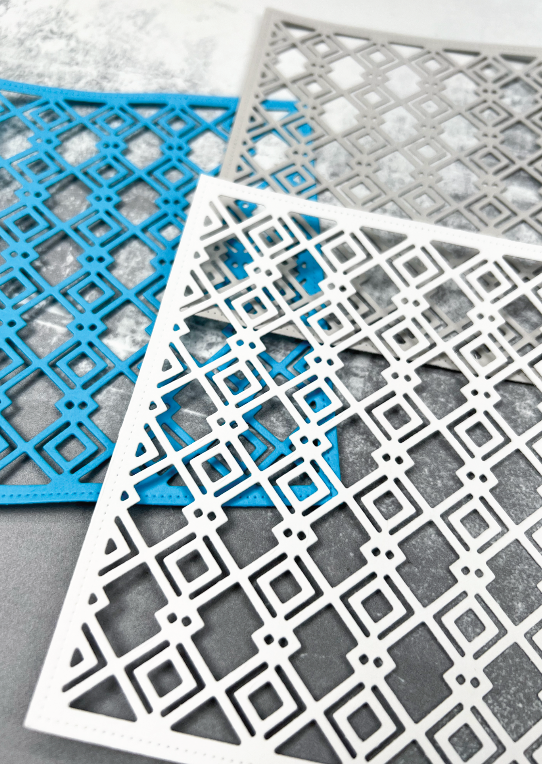 Geo Triangles Coverplate Die