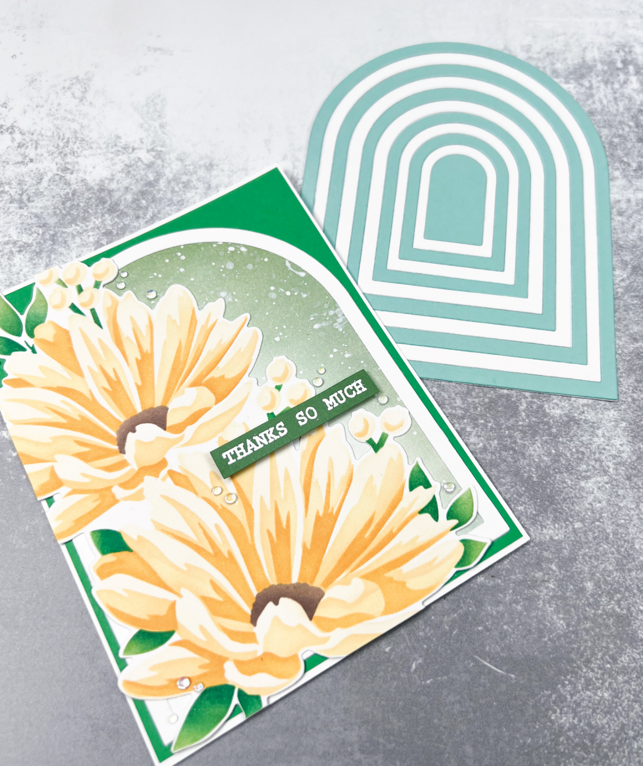 Dome Frames Slim Borders Coverplate Die