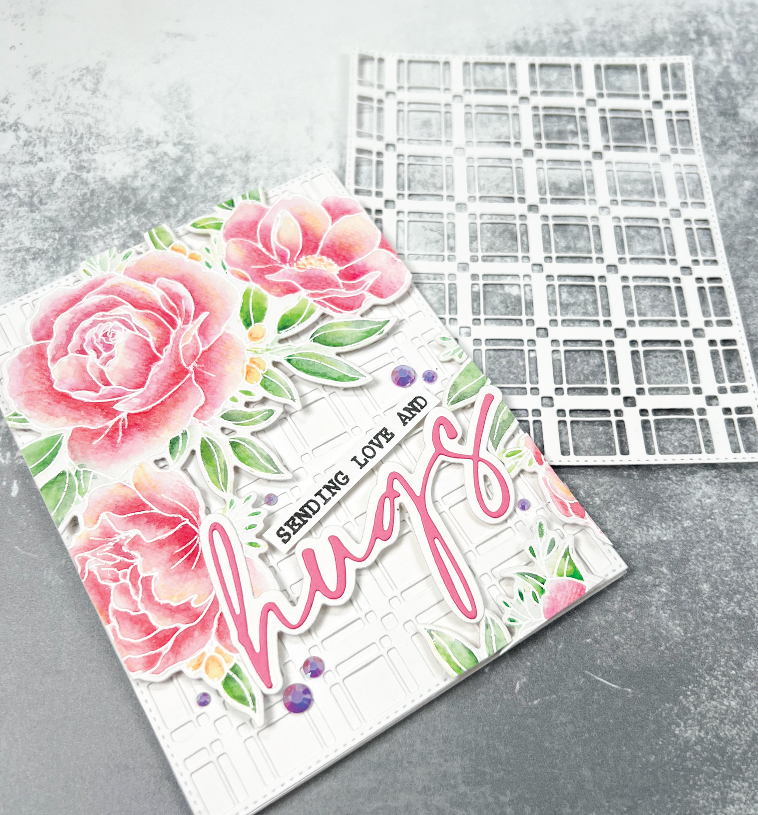 Single Plaid Coverplate Die