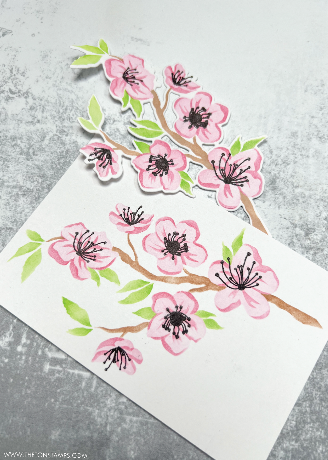 Always Cherry Blossoms Layering Stencils