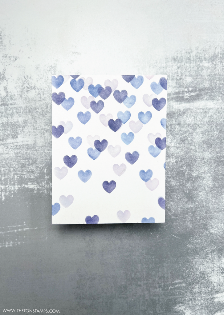 Cascading Hearts Layering Stencils