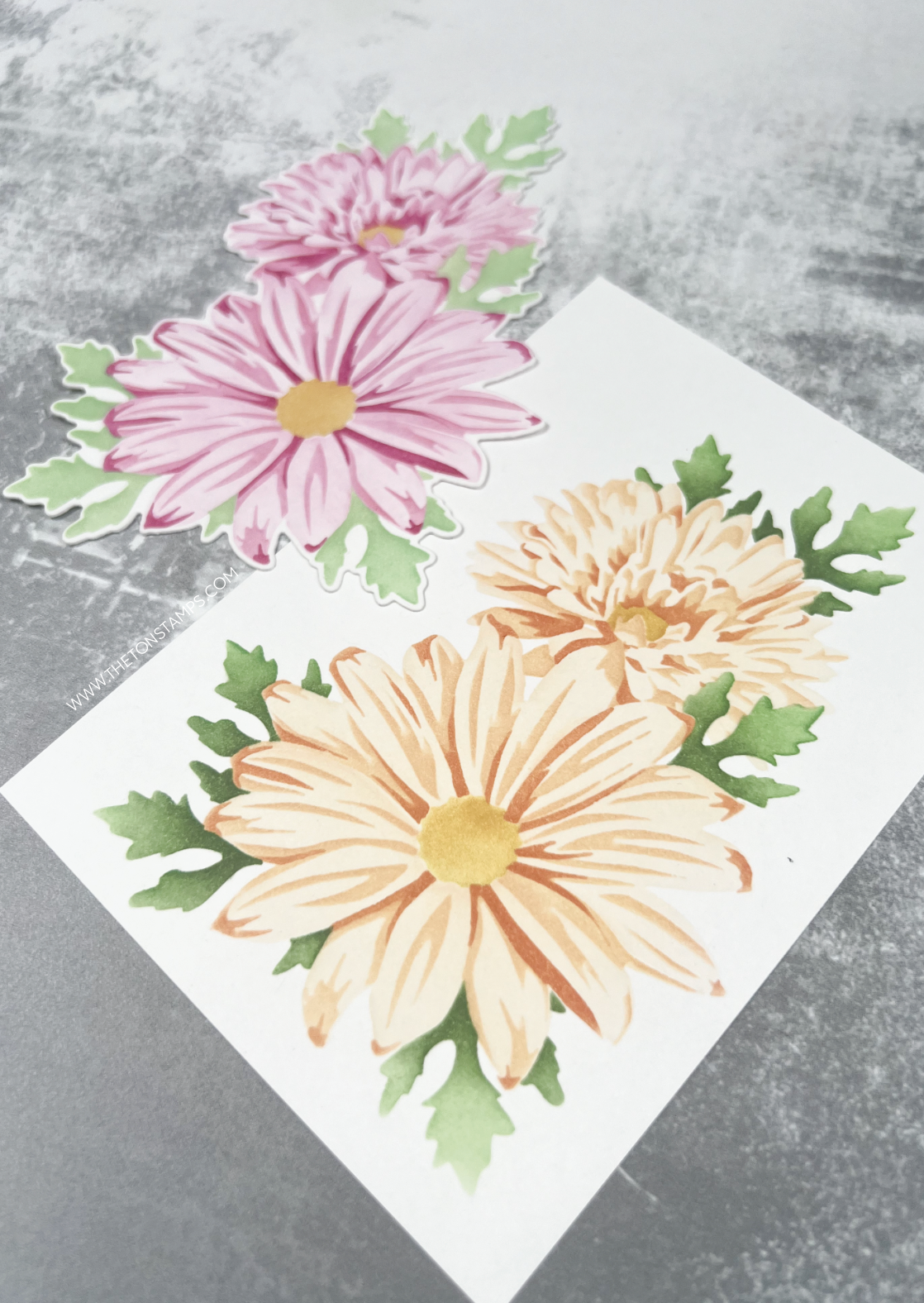 Daisy Duo Layering Stencils