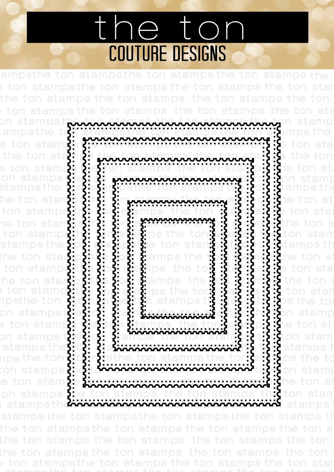 Postage Nested Dies