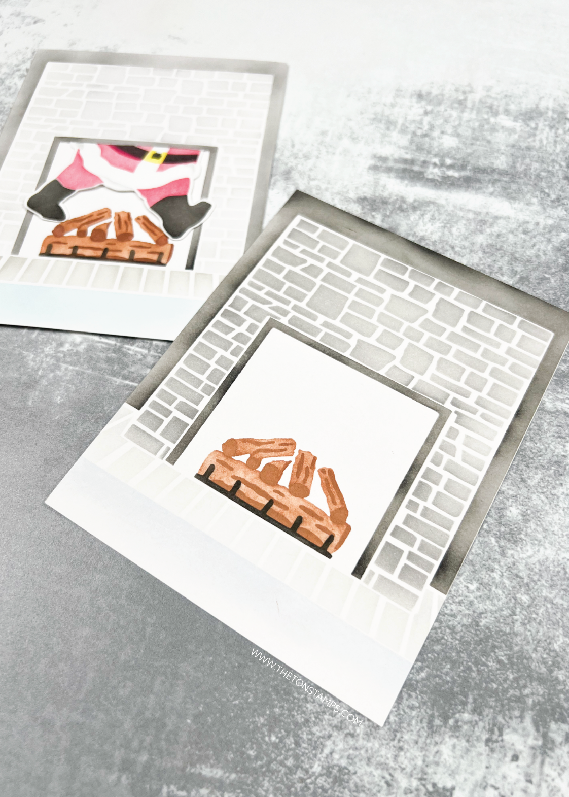 Fireplace Layering Stencils
