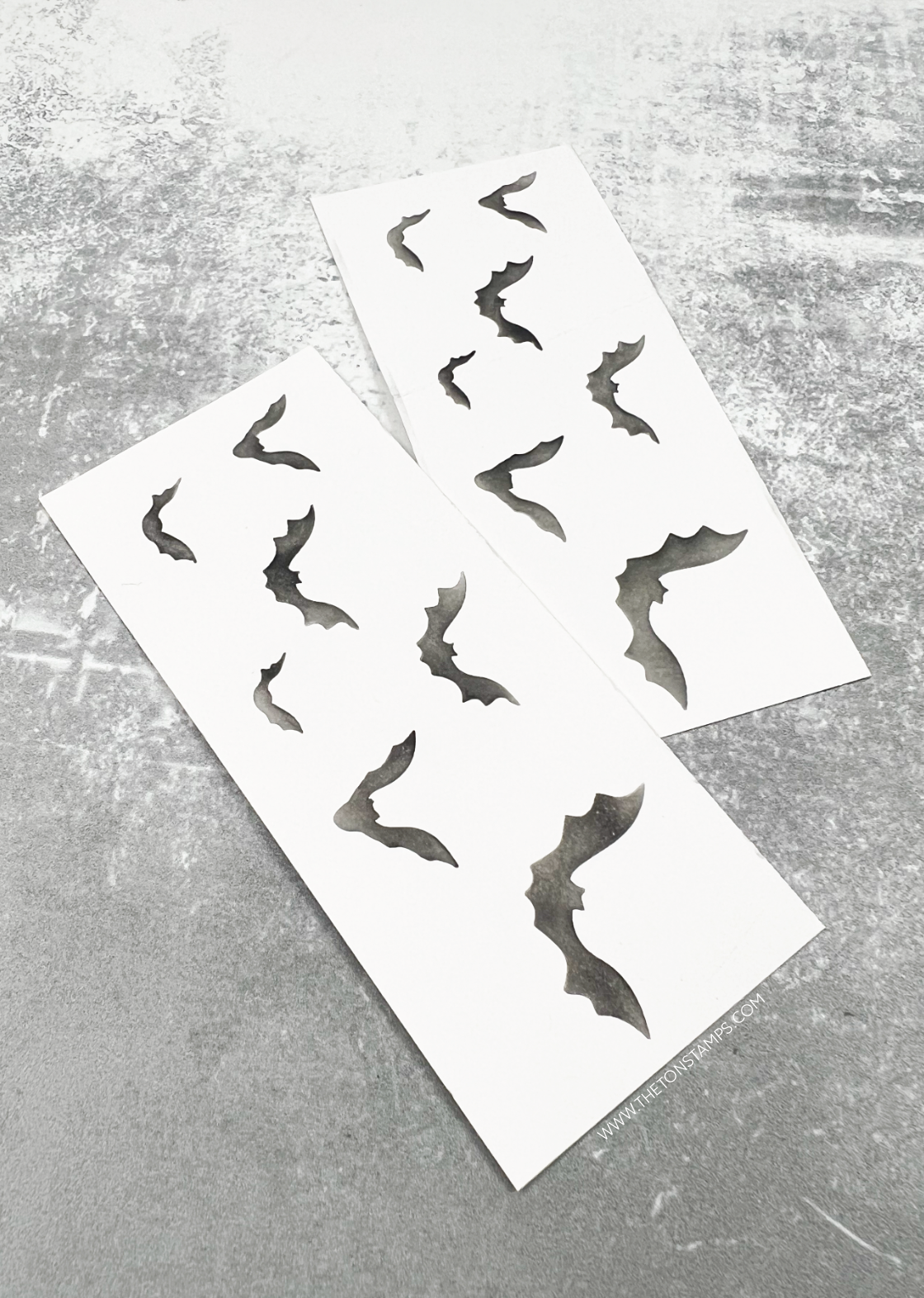 Bats Stencil