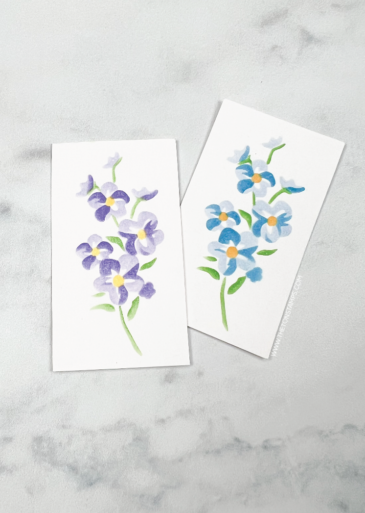 Happy Sprig Mini Stencils
