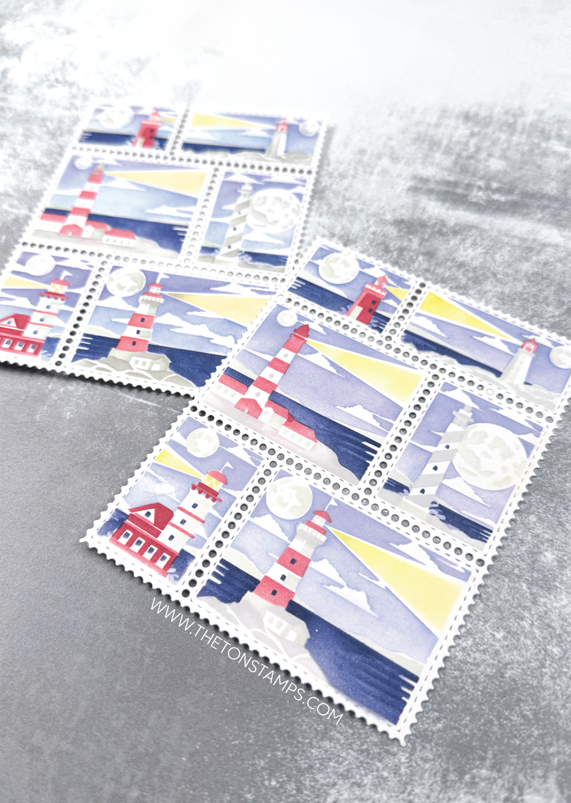 Postage: Lighthouse Night