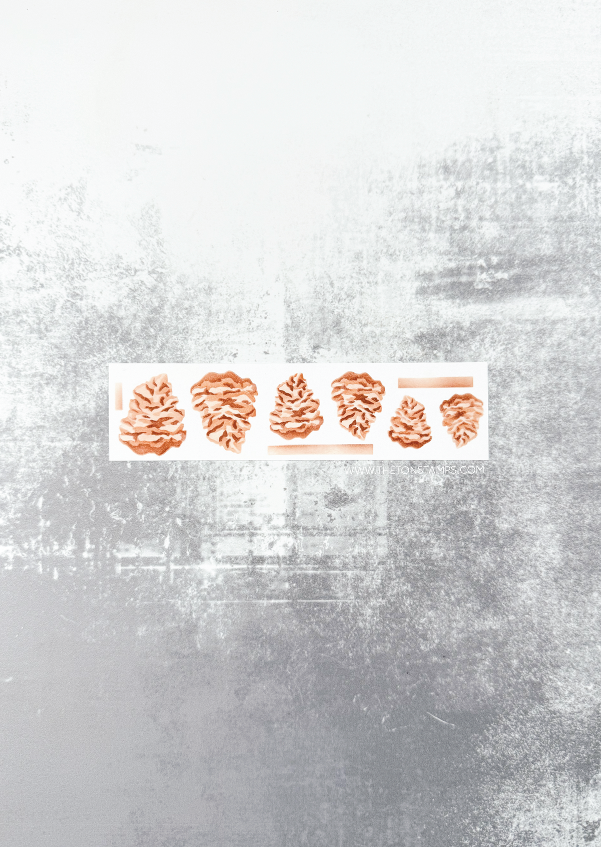 Pinecones Layering Stencils