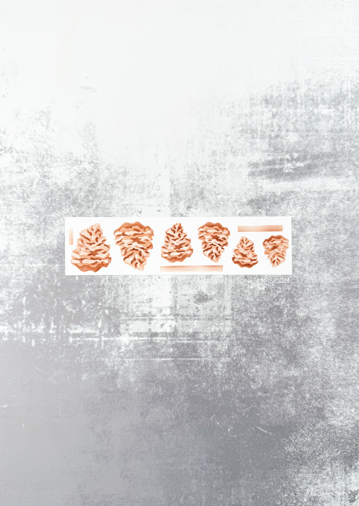 Pinecones Layering Stencils