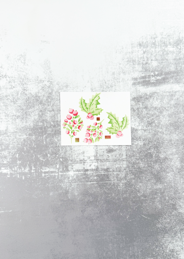 Holly Bits Layering Stencils