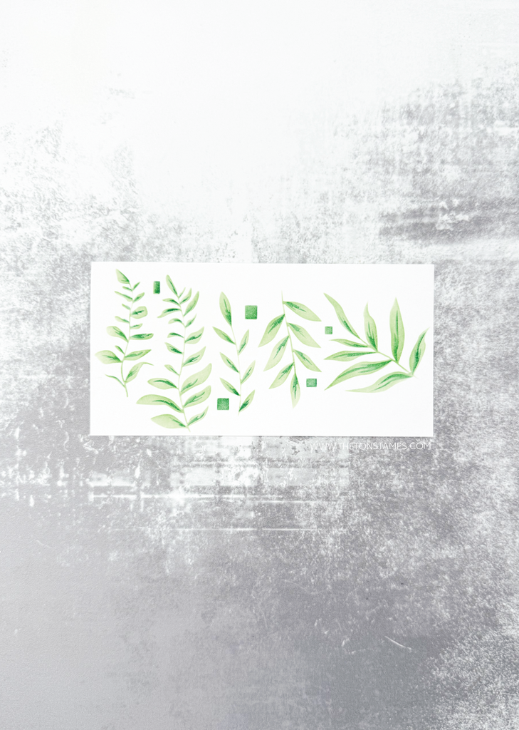 Fancy Foliage Layering Stencils