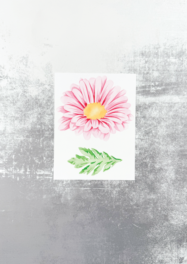Large Florals: Daisy Layering Stencils