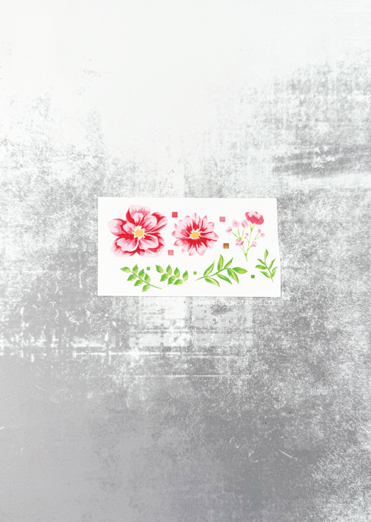 Floral Bits 2 Layering Stencils