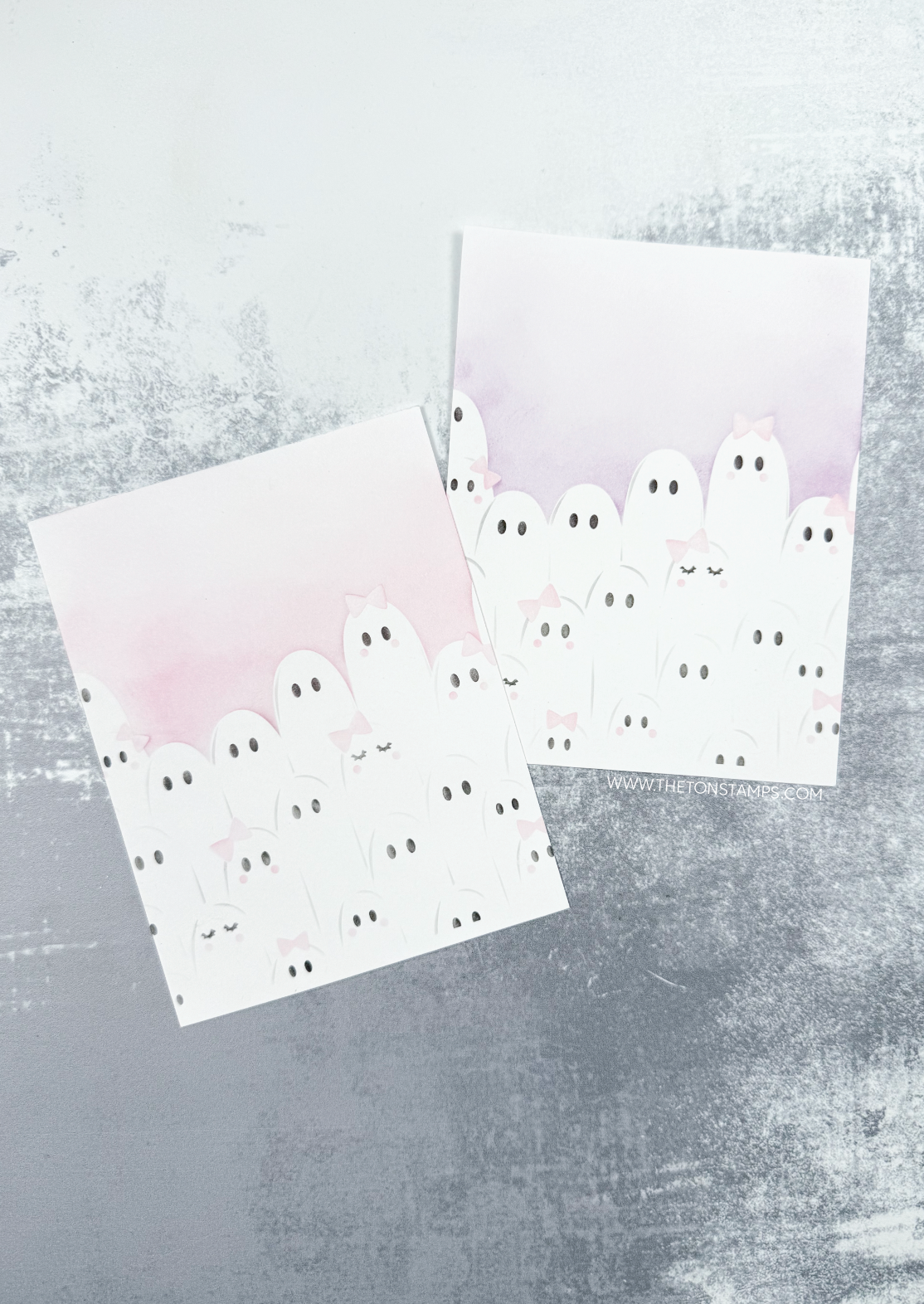 Ghosts and Bows Stencils